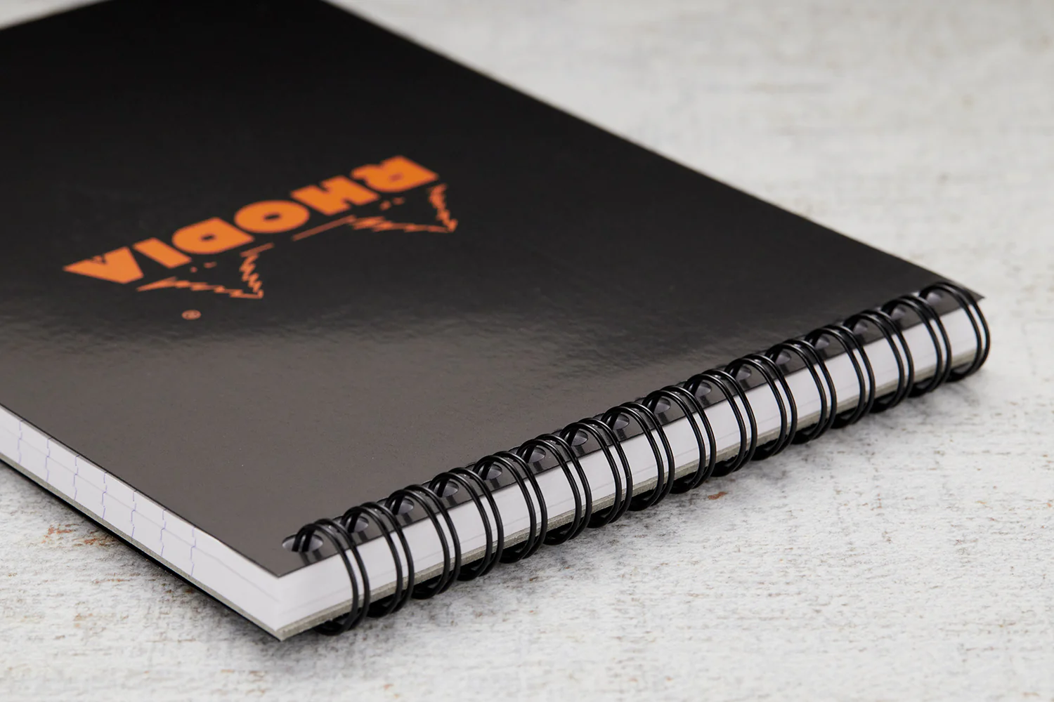 Rhodia No. 16 Top Wirebound A5 Notepad - Black, Lined - Image 7