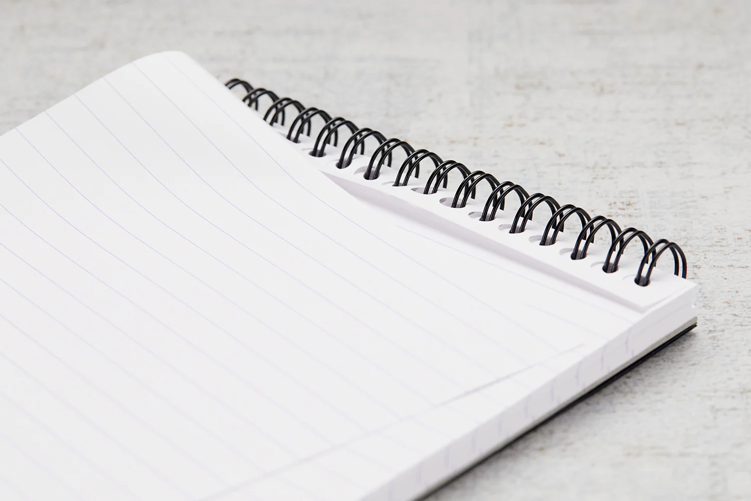 Rhodia No. 16 Top Wirebound A5 Notepad - Black, Lined - Image 8