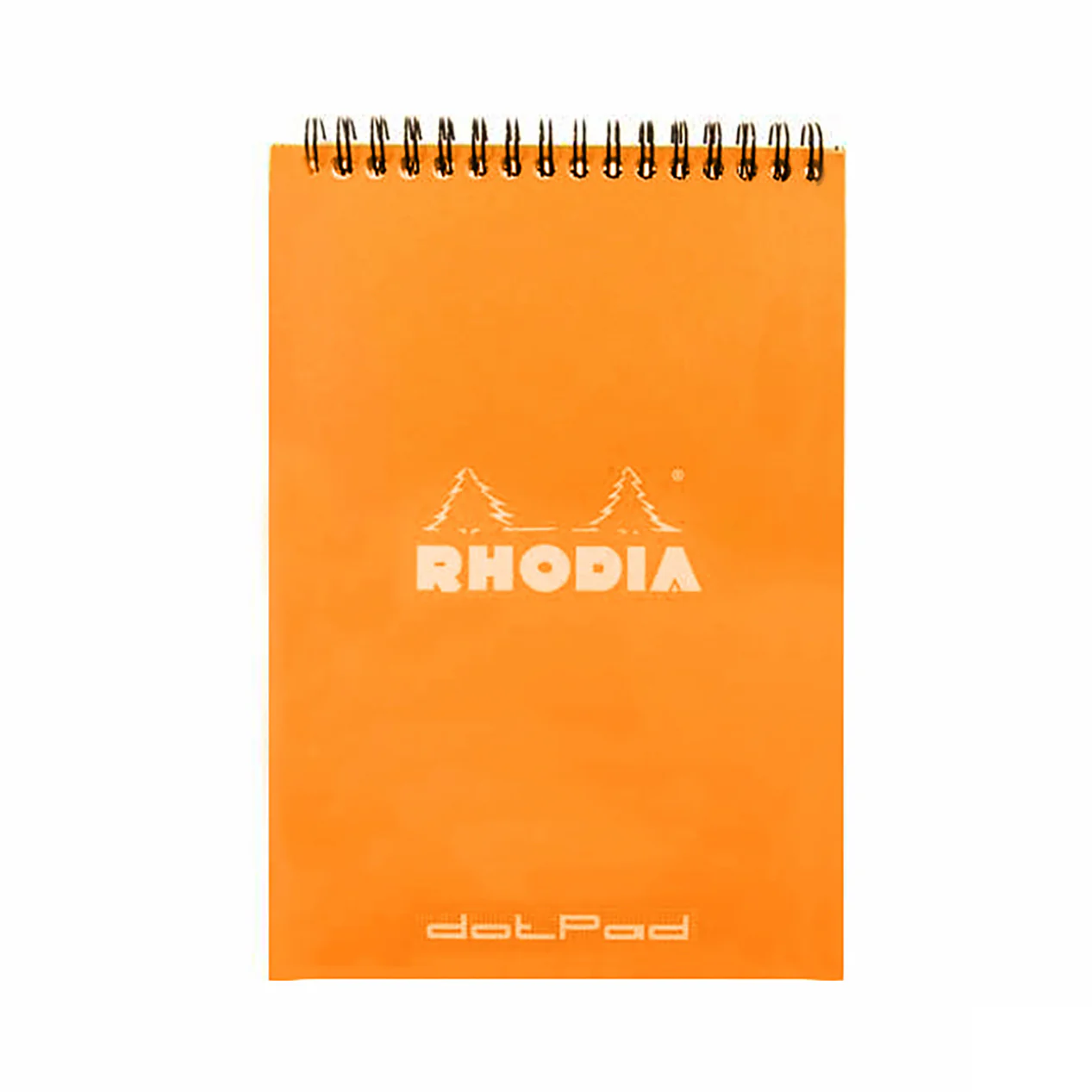 Rhodia No. 16 Top Wirebound A5 Notepad - Orange, Dot Grid