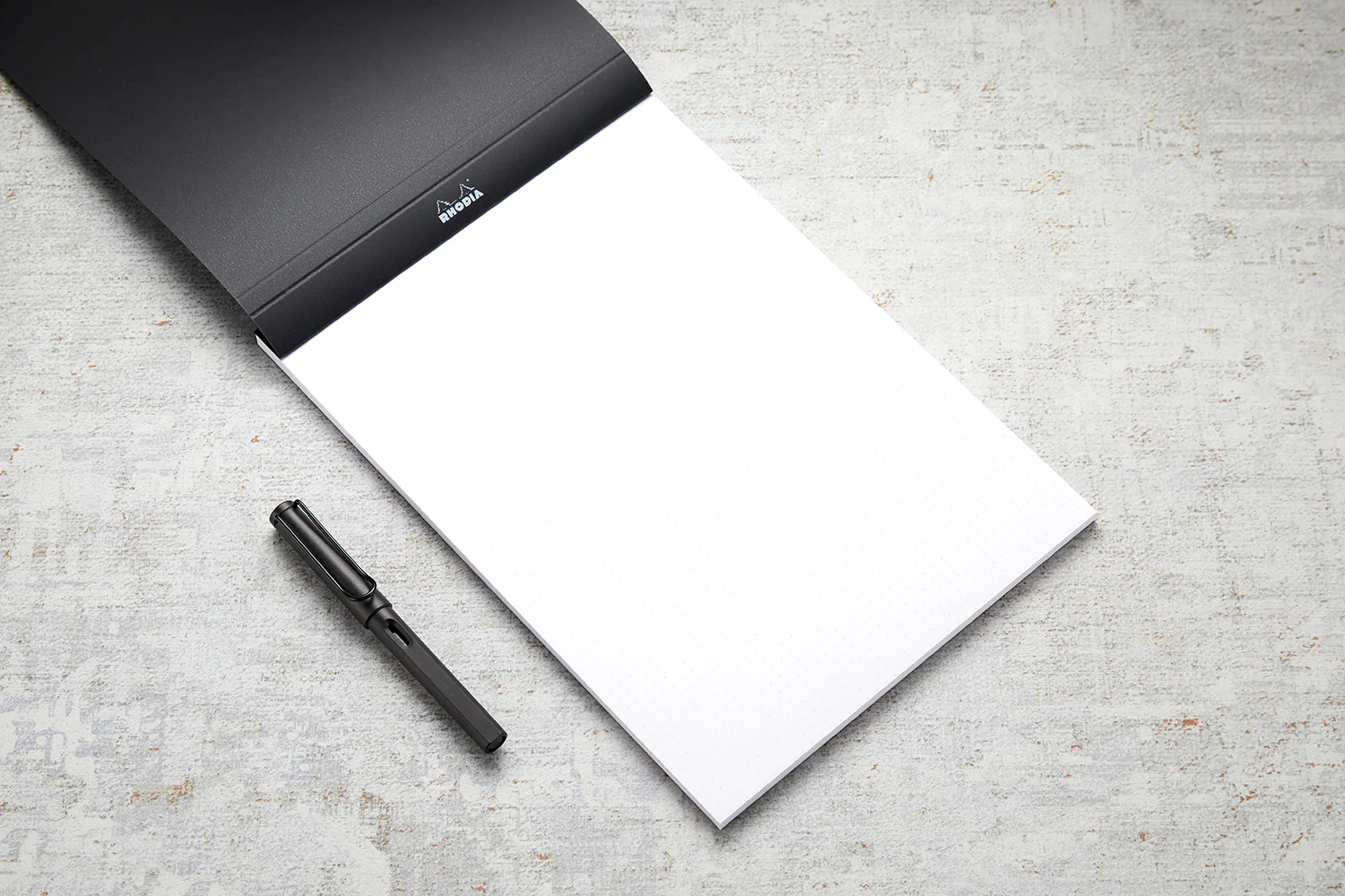 Rhodia No. 18 A4 Notepad - Black, Dot Grid - Image 6