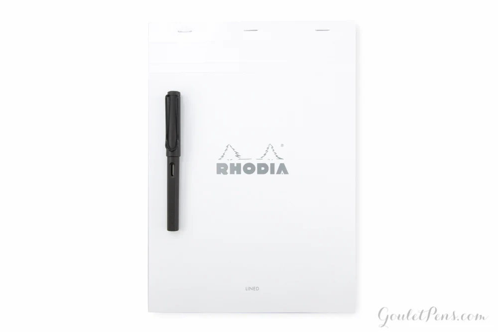 Rhodia No. 18 A4 Notepad - Ice White, Lined - Image 4