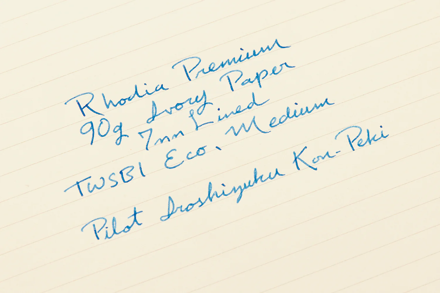Rhodia No. 18 Premium A4 Notepad - Black, Lined - Image 5