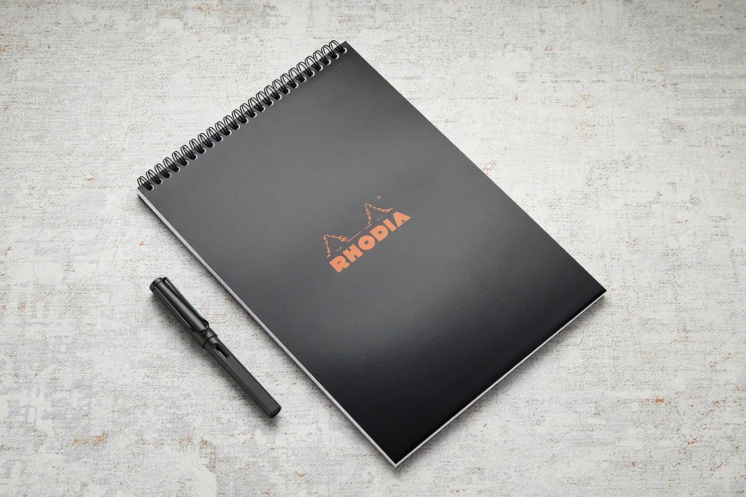 Rhodia No. 18 Top Wirebound A4 Notepad - Black, Lined - Image 5