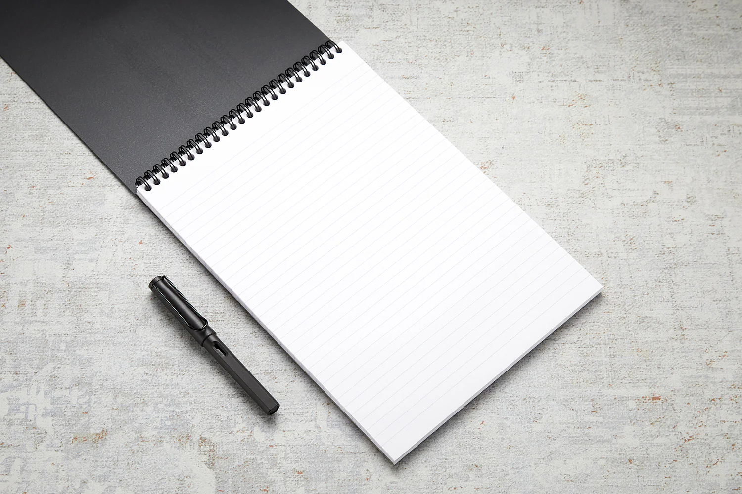Rhodia No. 18 Top Wirebound A4 Notepad - Black, Lined - Image 6