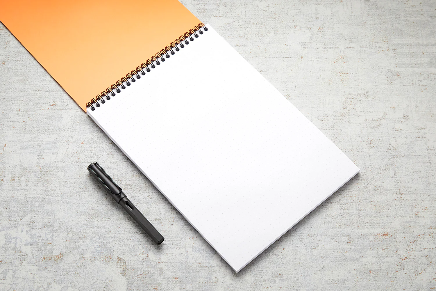 Rhodia No. 18 Top Wirebound A4 Notepad - Orange, Dot Grid - Image 7