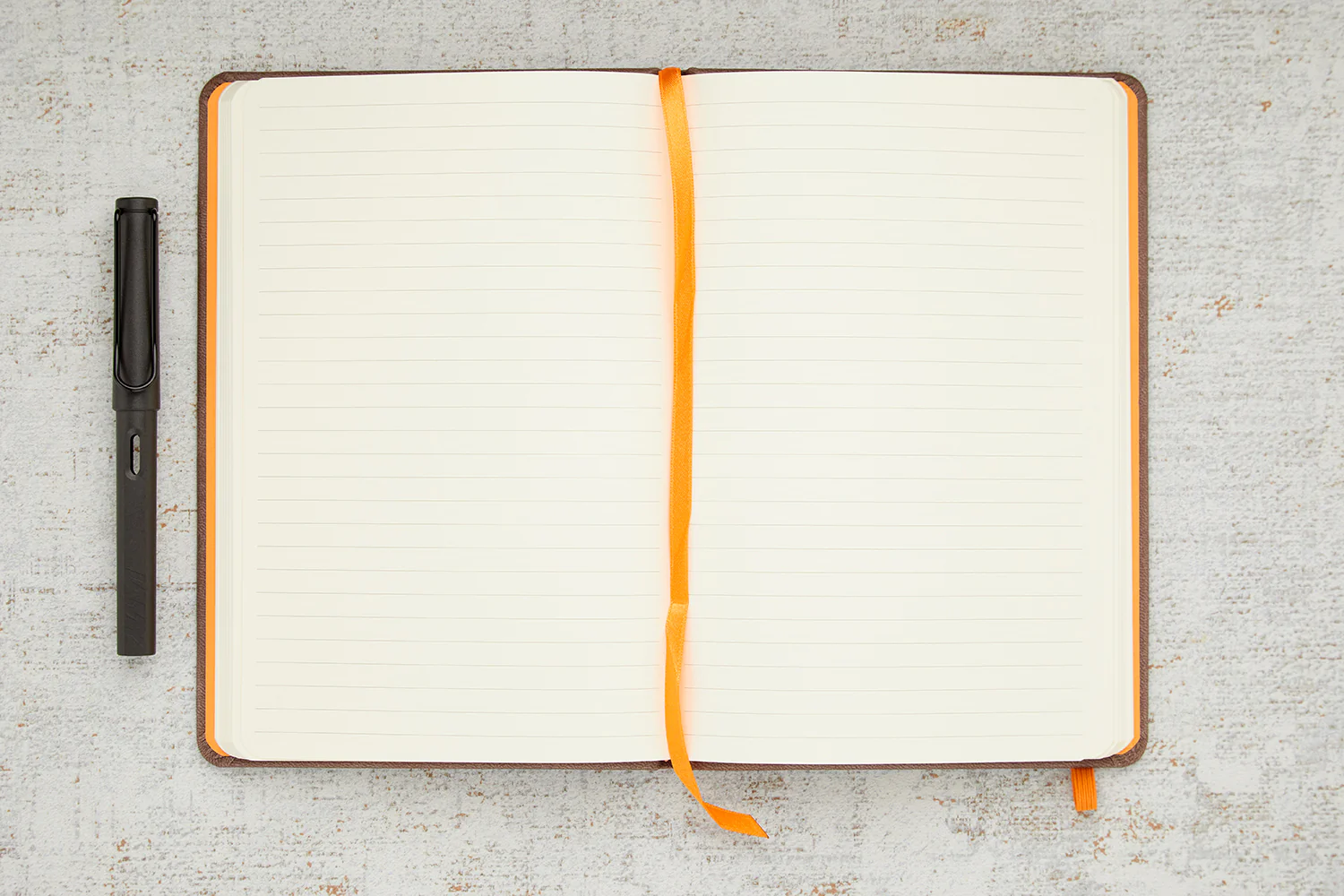 Rhodia Rhodiarama A5 Webnotebook - Chocolate, Lined - Image 2