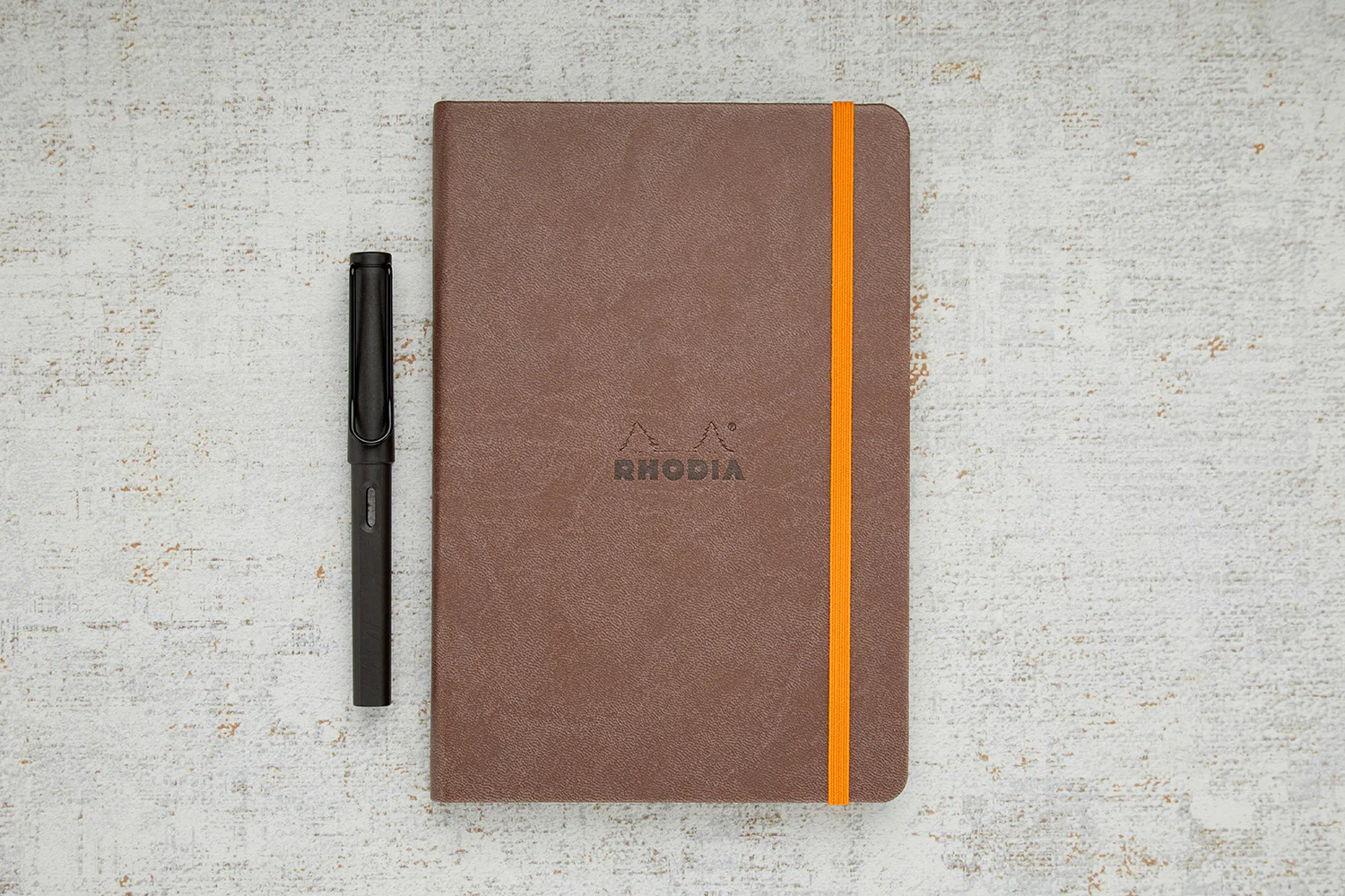 Rhodia Rhodiarama A5 Webnotebook - Chocolate, Lined - Image 3