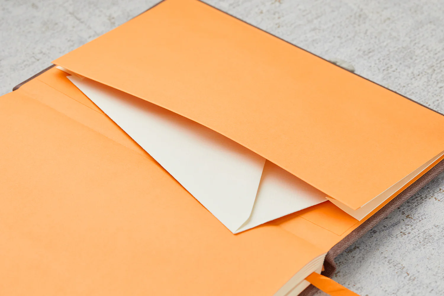 Rhodia Rhodiarama A5 Webnotebook - Chocolate, Lined - Image 5