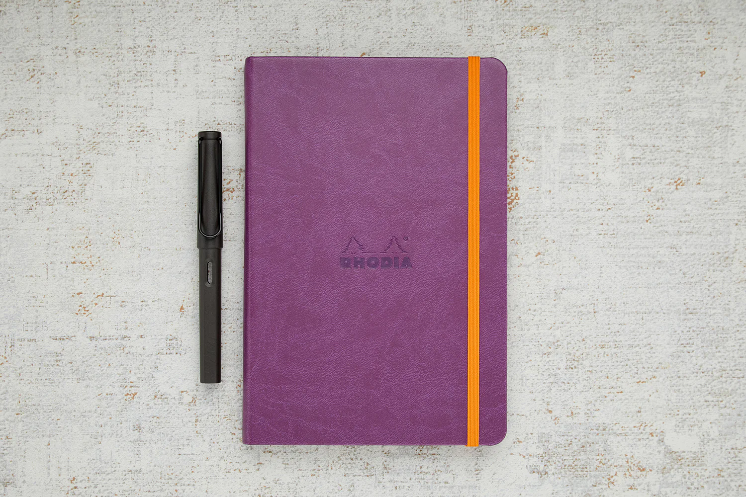 Rhodia Rhodiarama A5 Webnotebook - Purple, Lined - Image 3