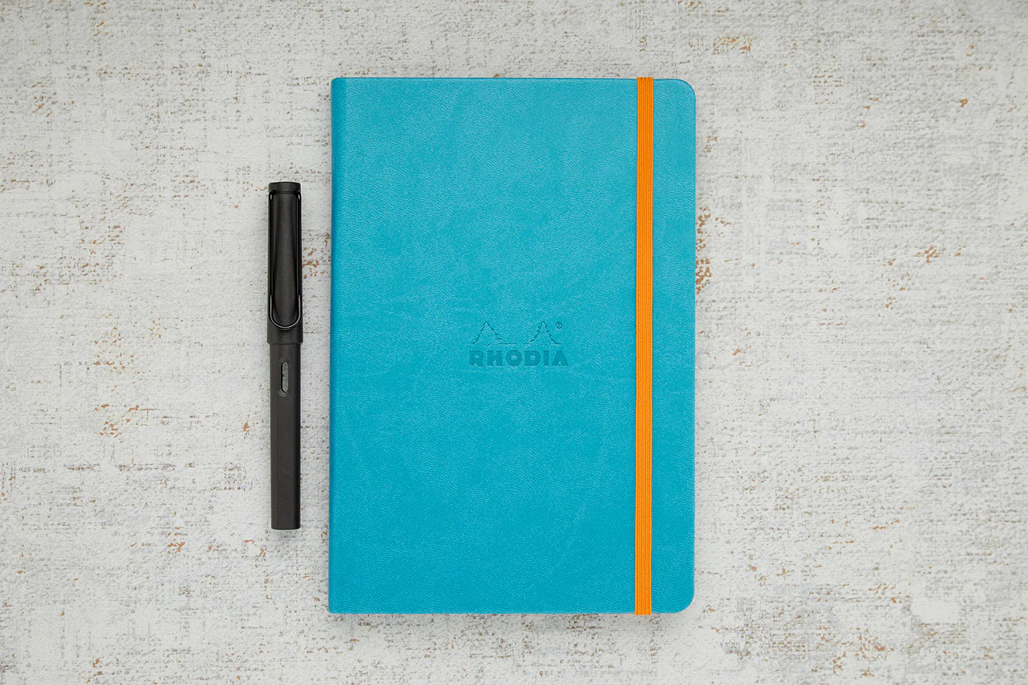 Rhodia Rhodiarama A5 Webnotebook - Turquoise, Lined - Image 3