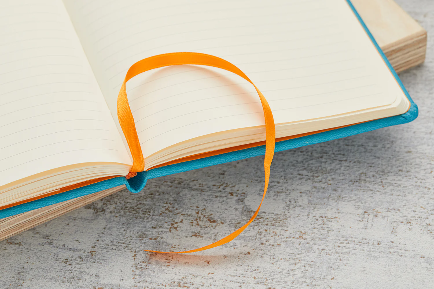 Rhodia Rhodiarama A5 Webnotebook - Turquoise, Lined - Image 4