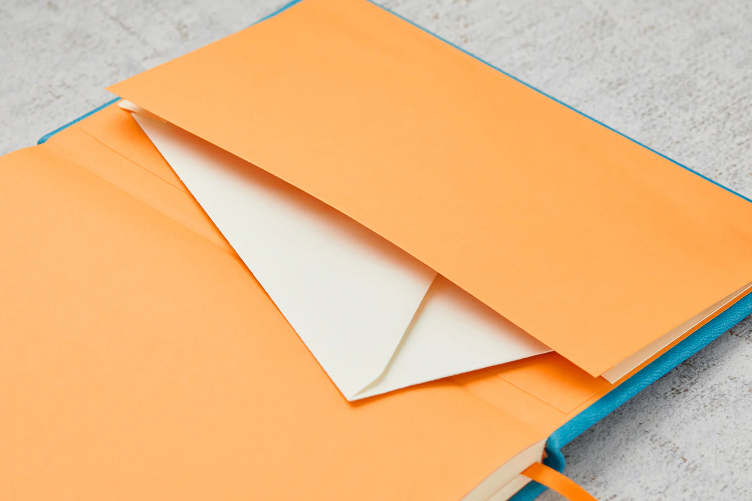 Rhodia Rhodiarama A5 Webnotebook - Turquoise, Lined - Image 5