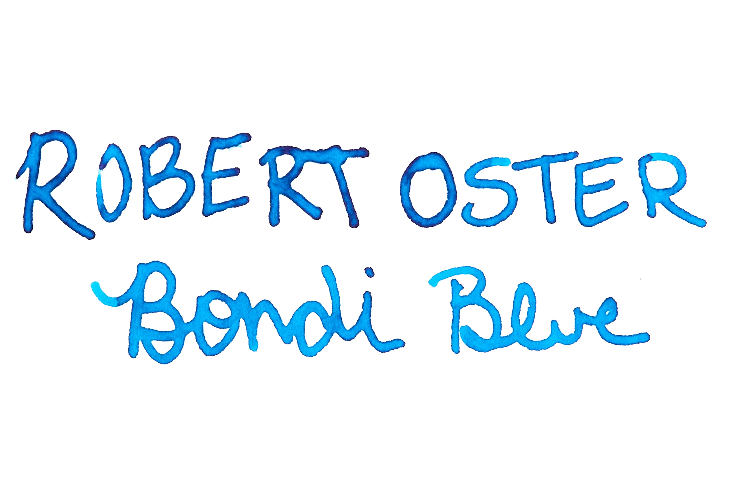 Robert Oster Bondi Blue - 50ml Bottled Ink - Image 2