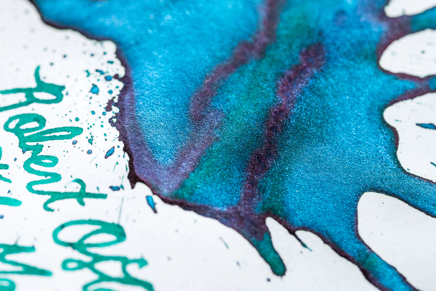 Robert Oster Crystal Marine - Ink Sample - Image 10