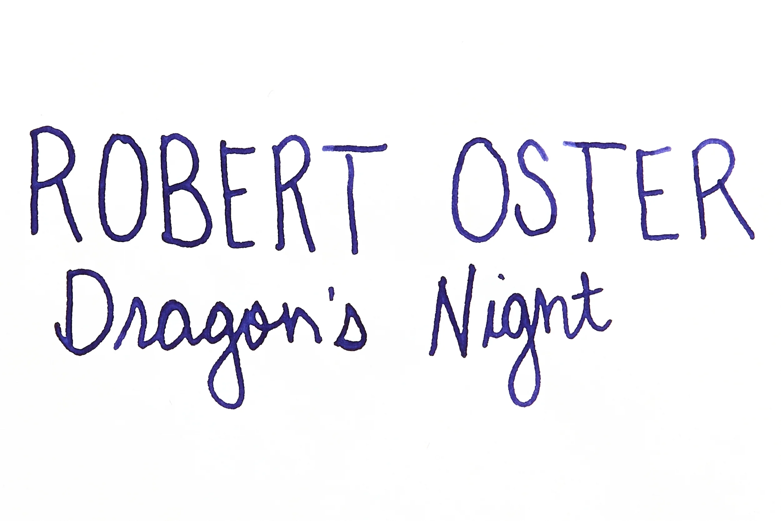 Robert Oster Dragon's Night - Ink Sample - Image 2