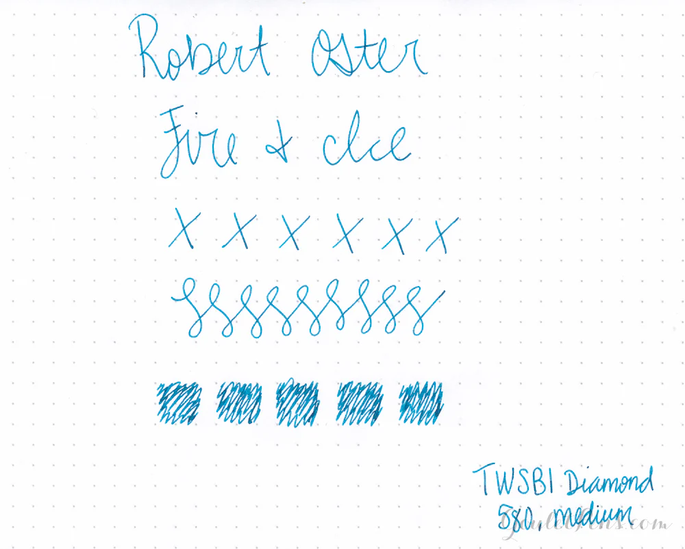 Robert Oster Fire & Ice - 50ml Bottled Ink - Image 15