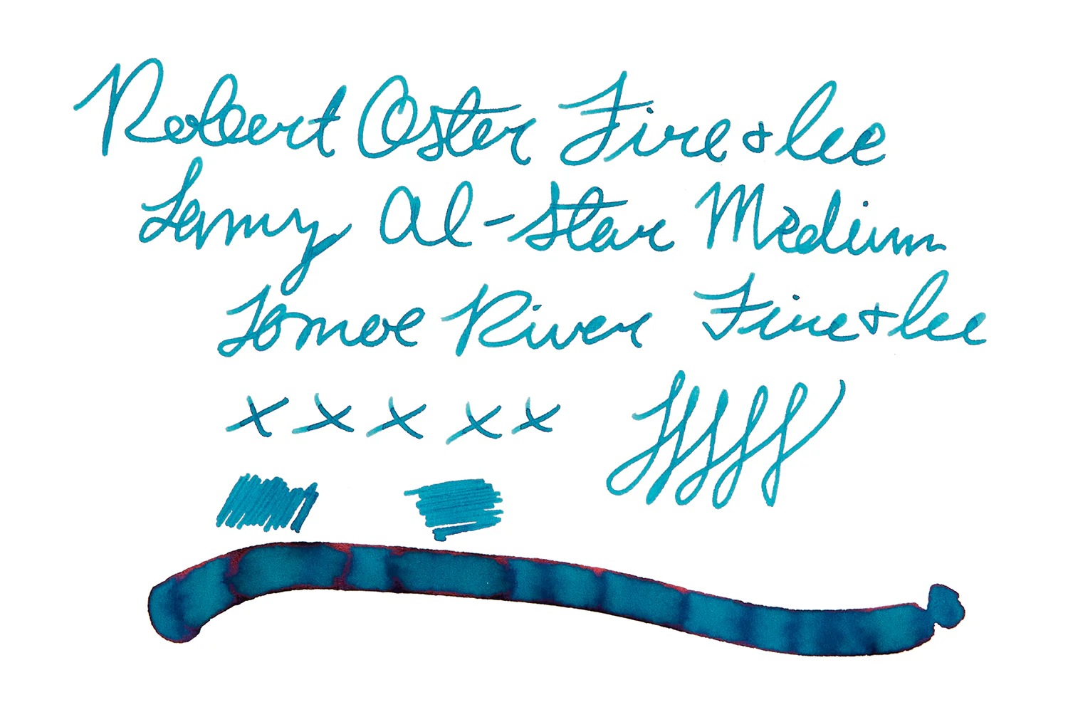 Robert Oster Fire & Ice - Ink Sample - Image 7