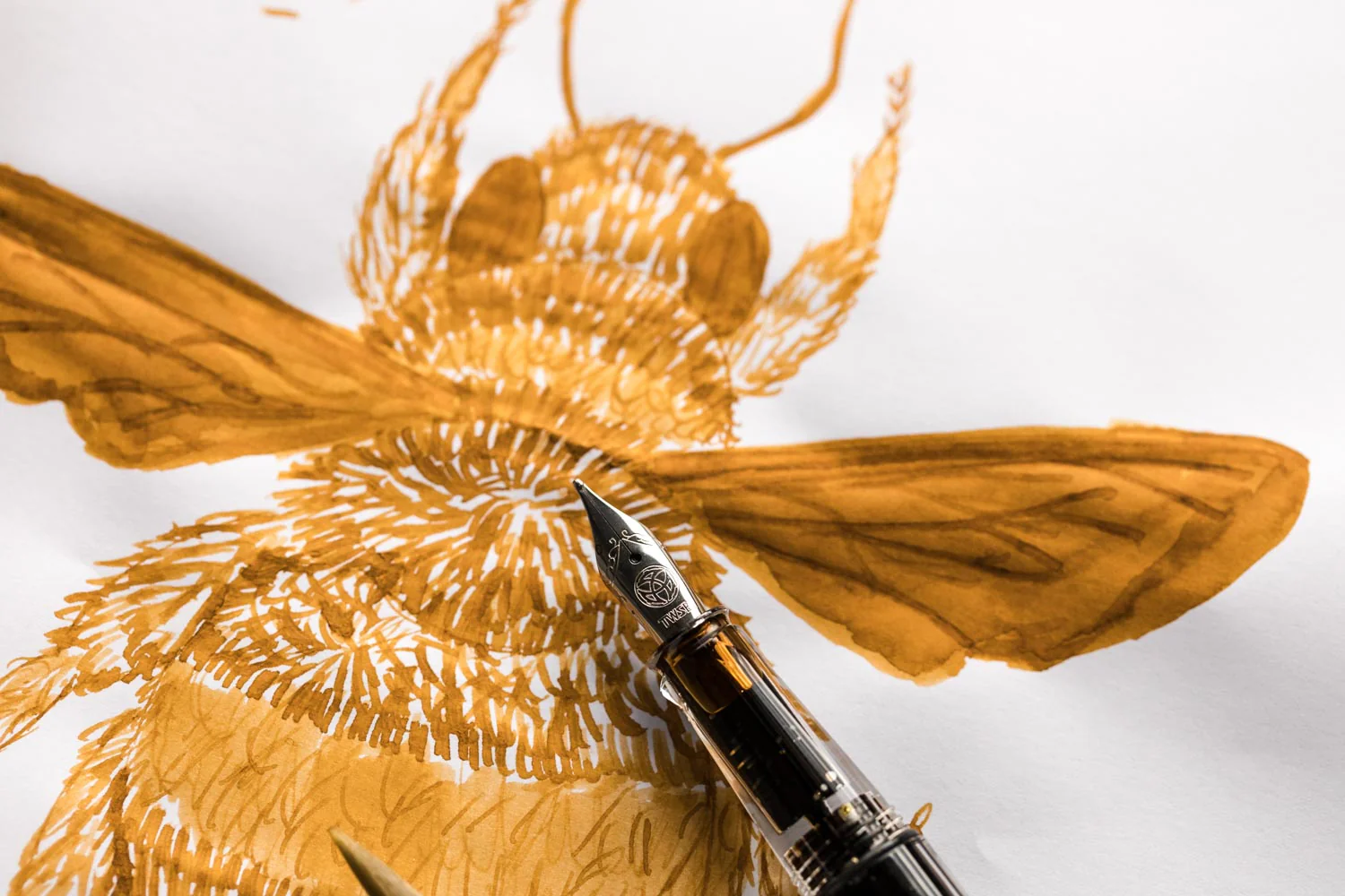 Robert Oster Honey Bee - 50ml Bottled Ink - Image 8
