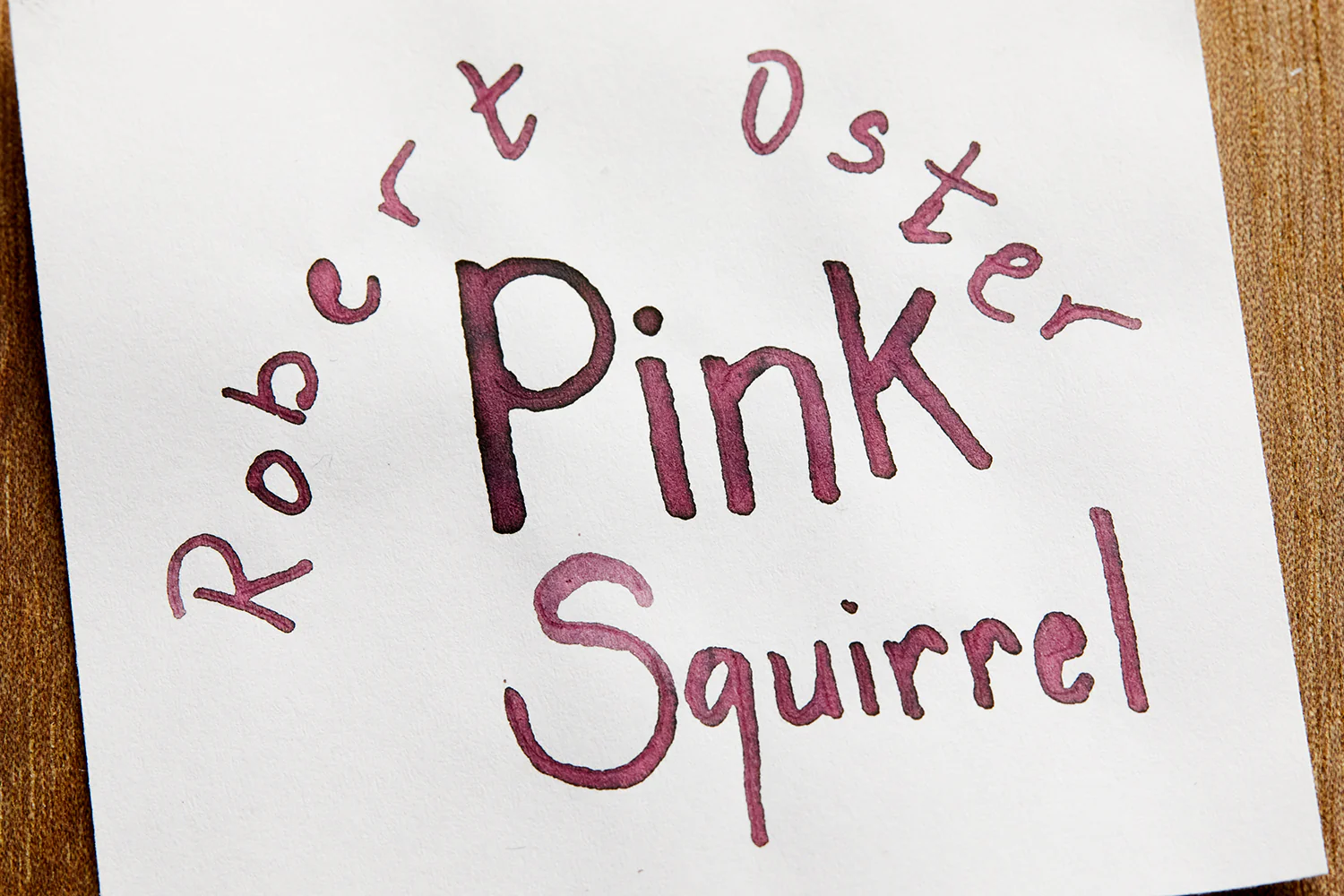 Robert Oster Pink Squirrel - Ink Sample - Image 4