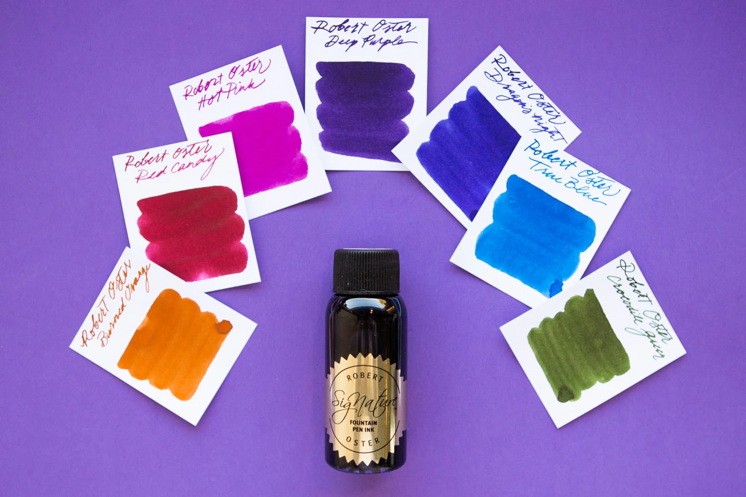 Robert Oster Red Candy - 50ml Bottled Ink - Image 3