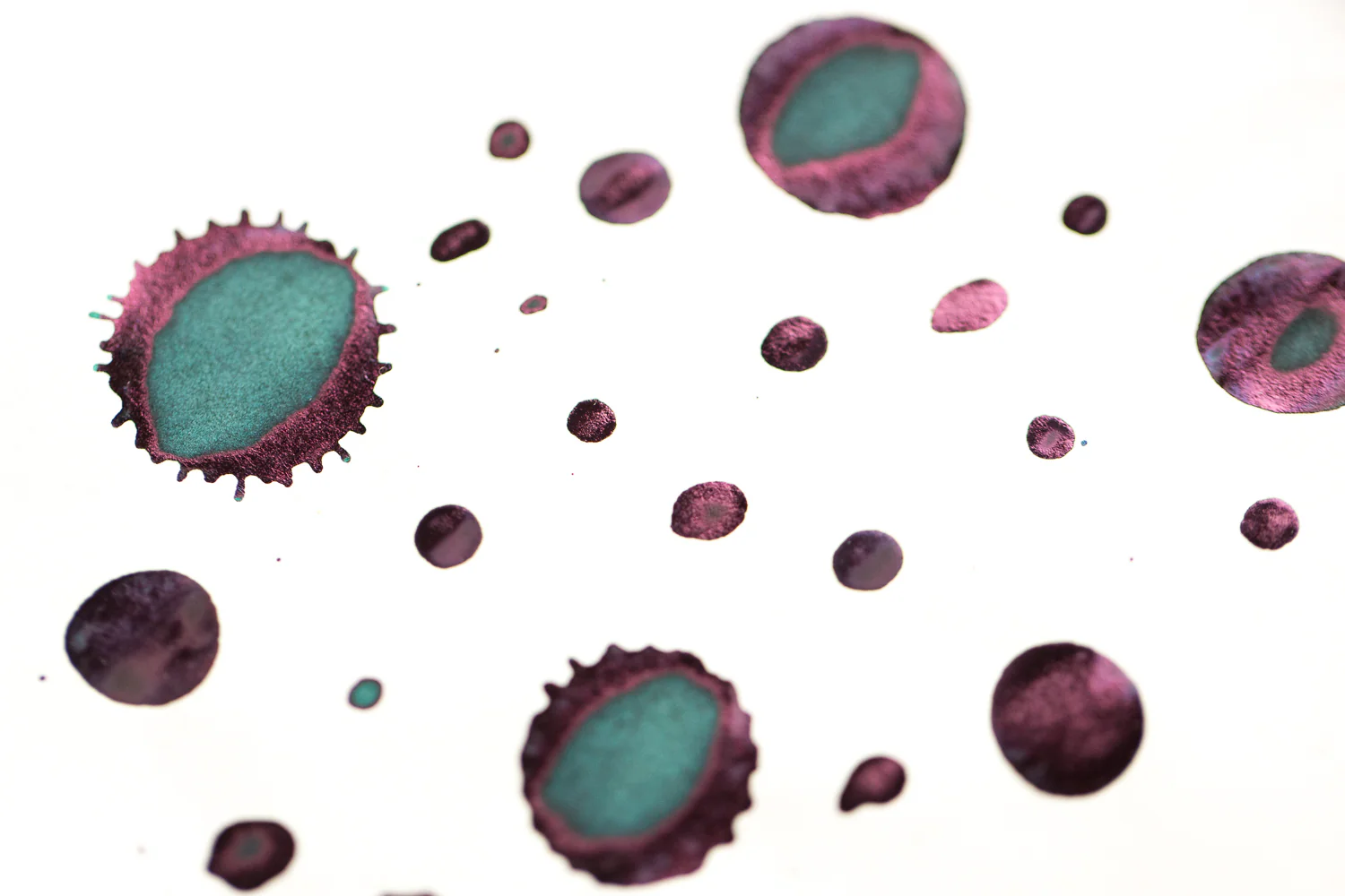 Robert Oster River of Fire - 50ml Bottled Ink - Image 13
