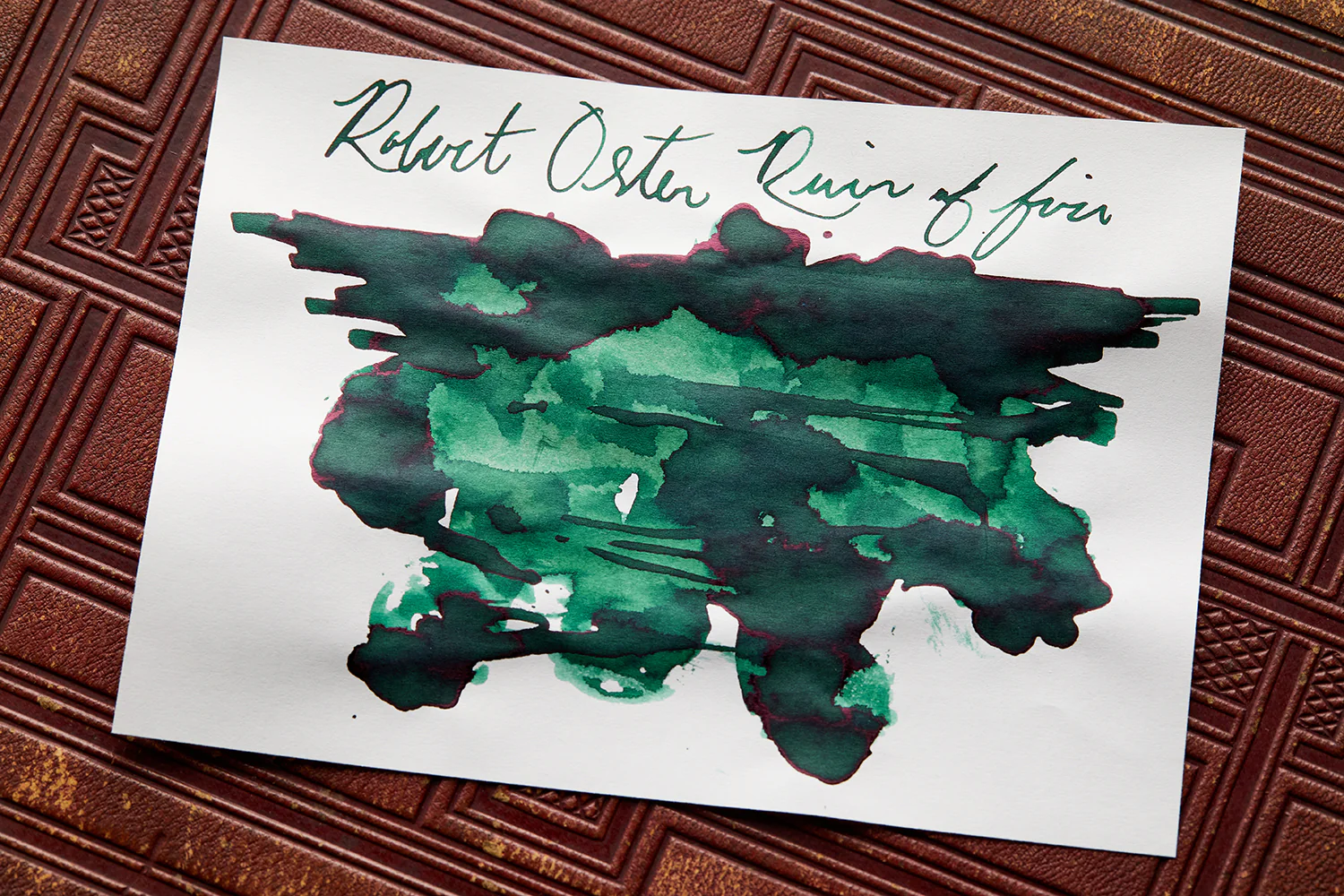 Robert Oster River of Fire - 50ml Bottled Ink - Image 4