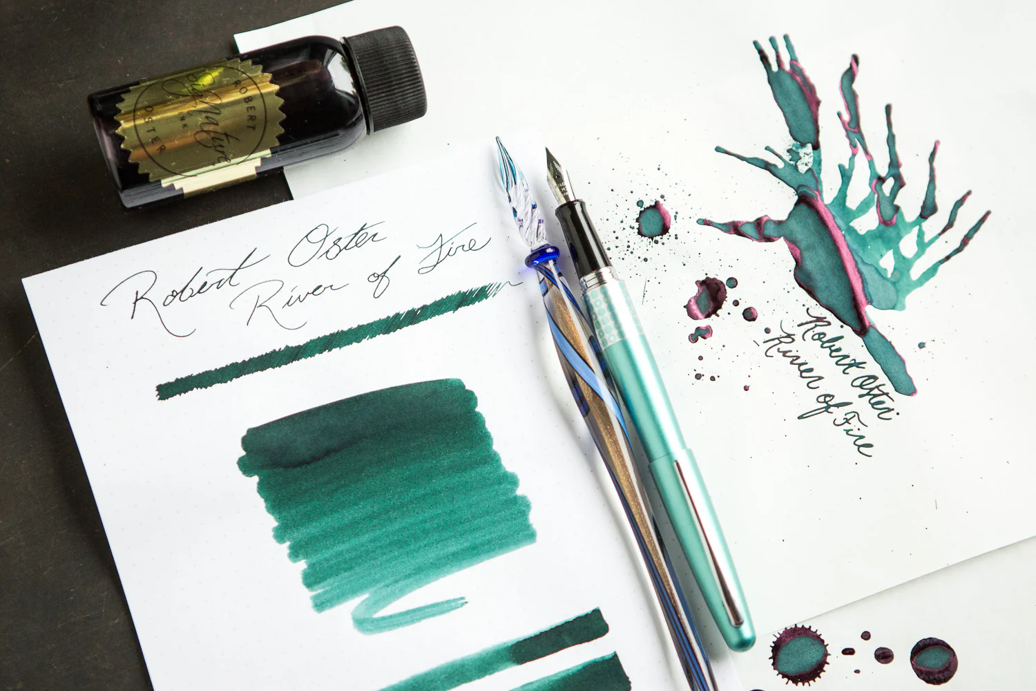 Robert Oster River of Fire - Ink Sample - Image 13