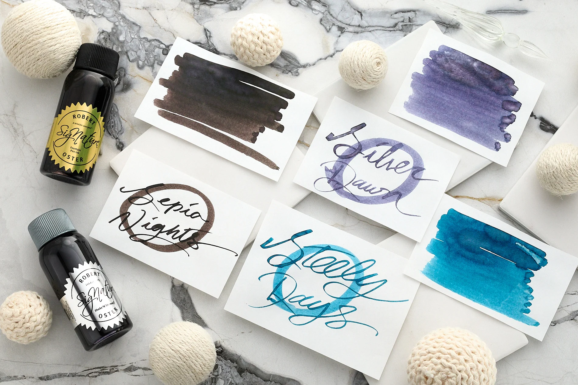 Robert Oster Steely Days - Ink Sample - Image 5