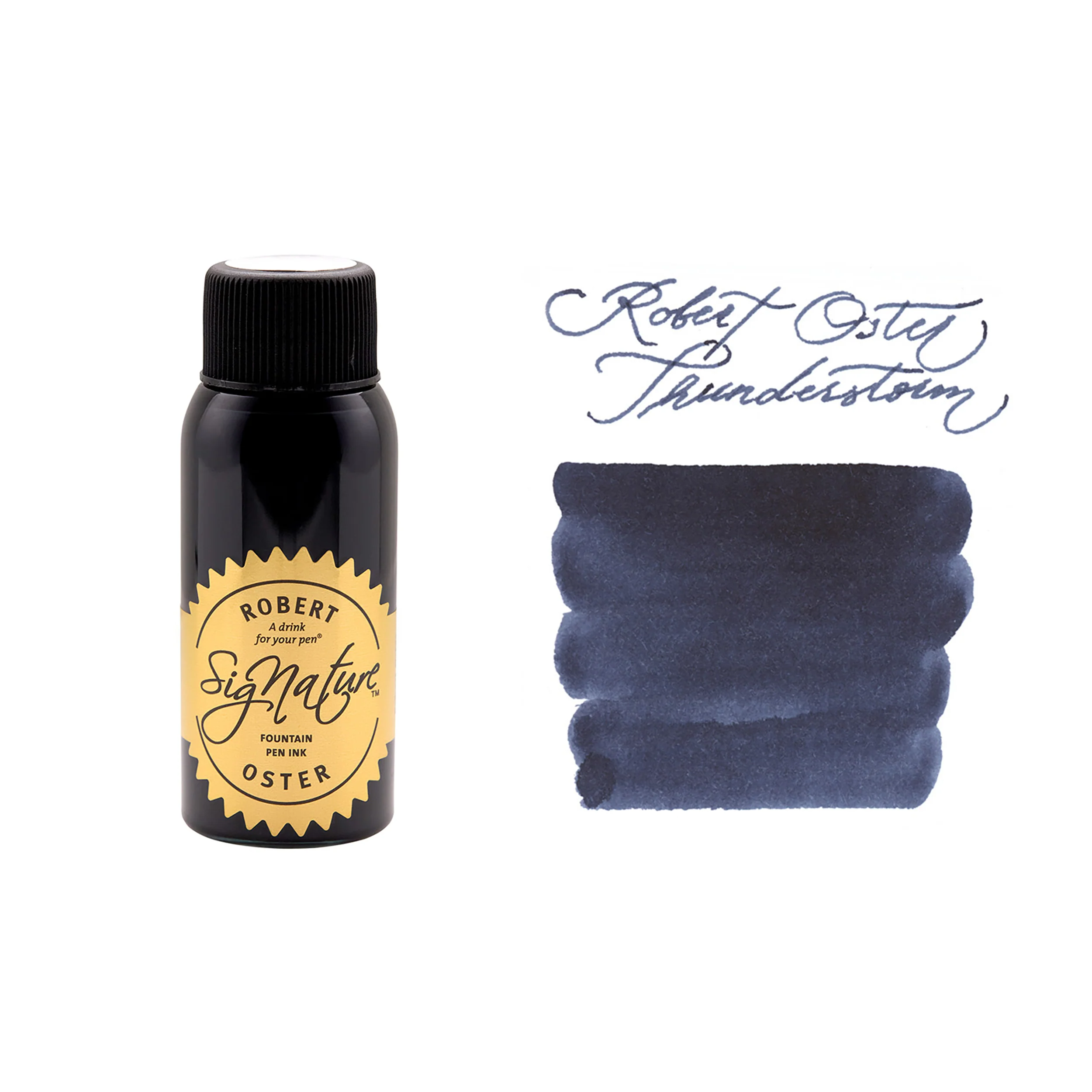 Robert Oster Thunderstorm - 50ml Bottled Ink