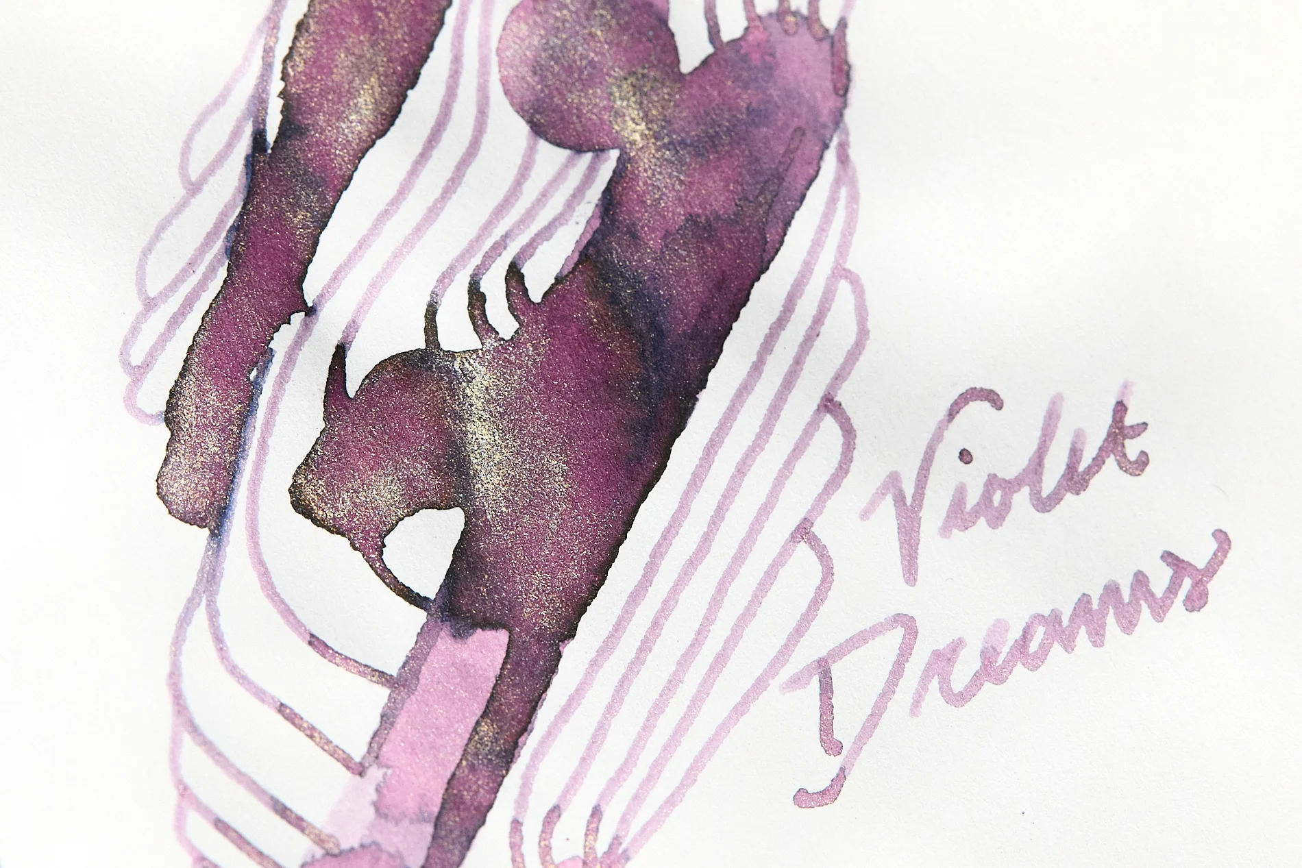 Robert Oster Violet Dreams - 50ml Bottled Ink - Image 3