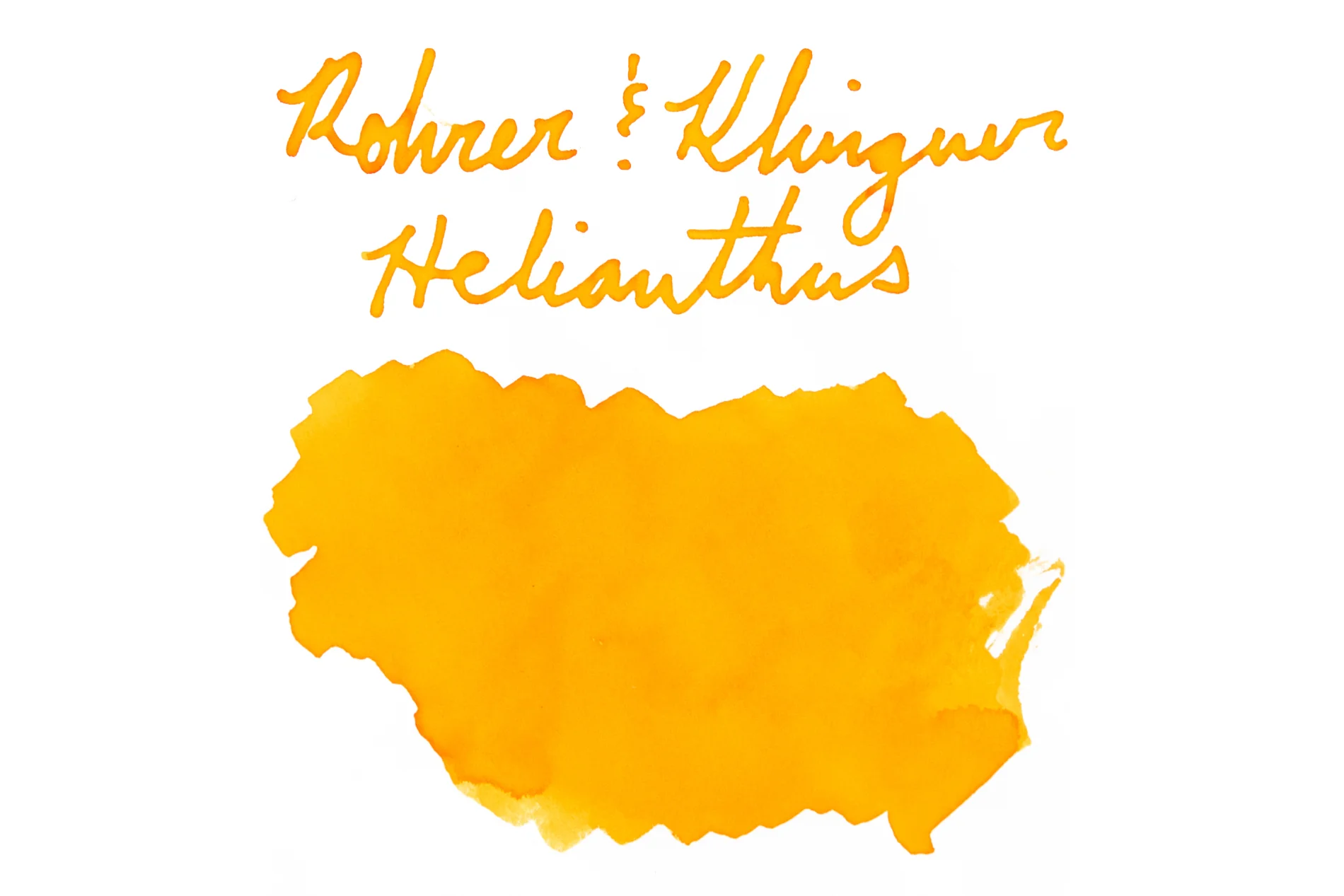 Rohrer & Klingner Helianthus - 50ml Bottled Ink - Image 6
