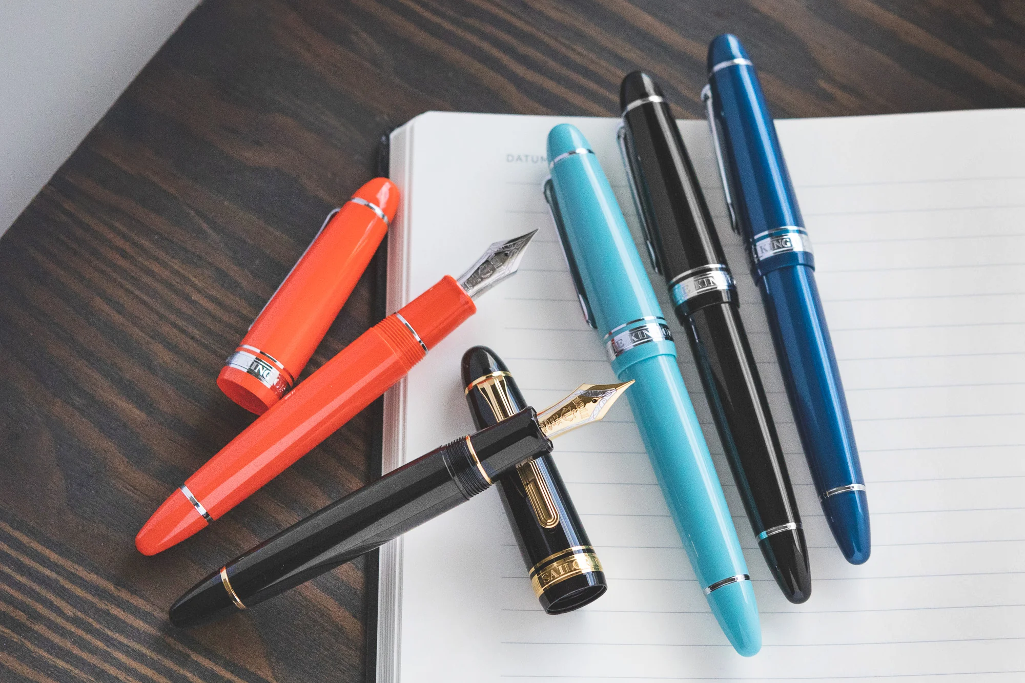 Sailor 1911 King of Pens Fountain Pen - Black/Gold - Image 11