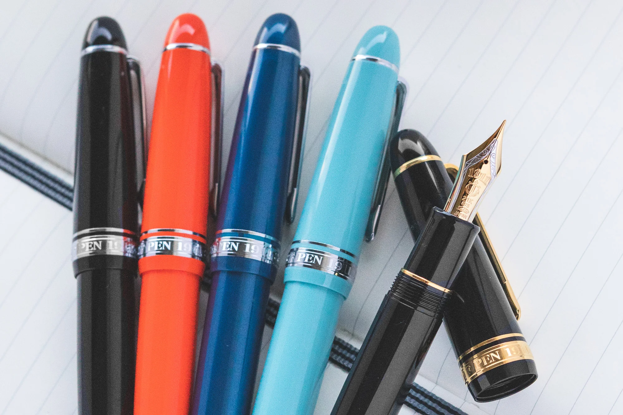 Sailor 1911 King of Pens Fountain Pen - Black/Gold - Image 13
