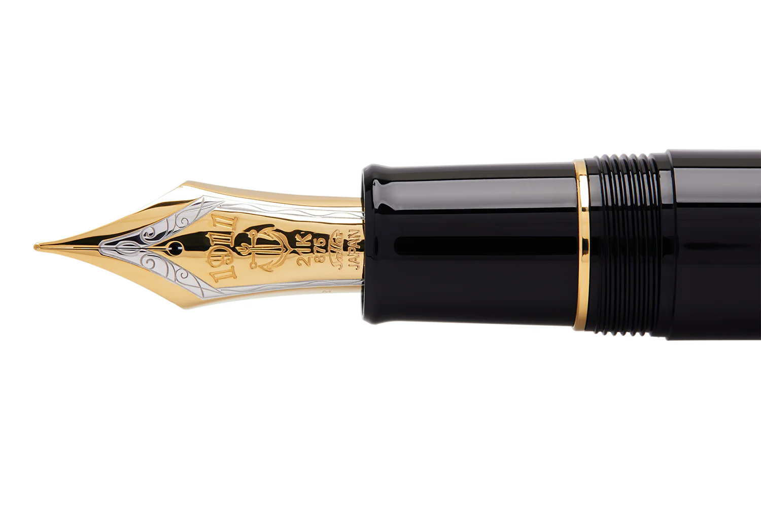 Sailor 1911 King of Pens Fountain Pen - Black/Gold - Image 4