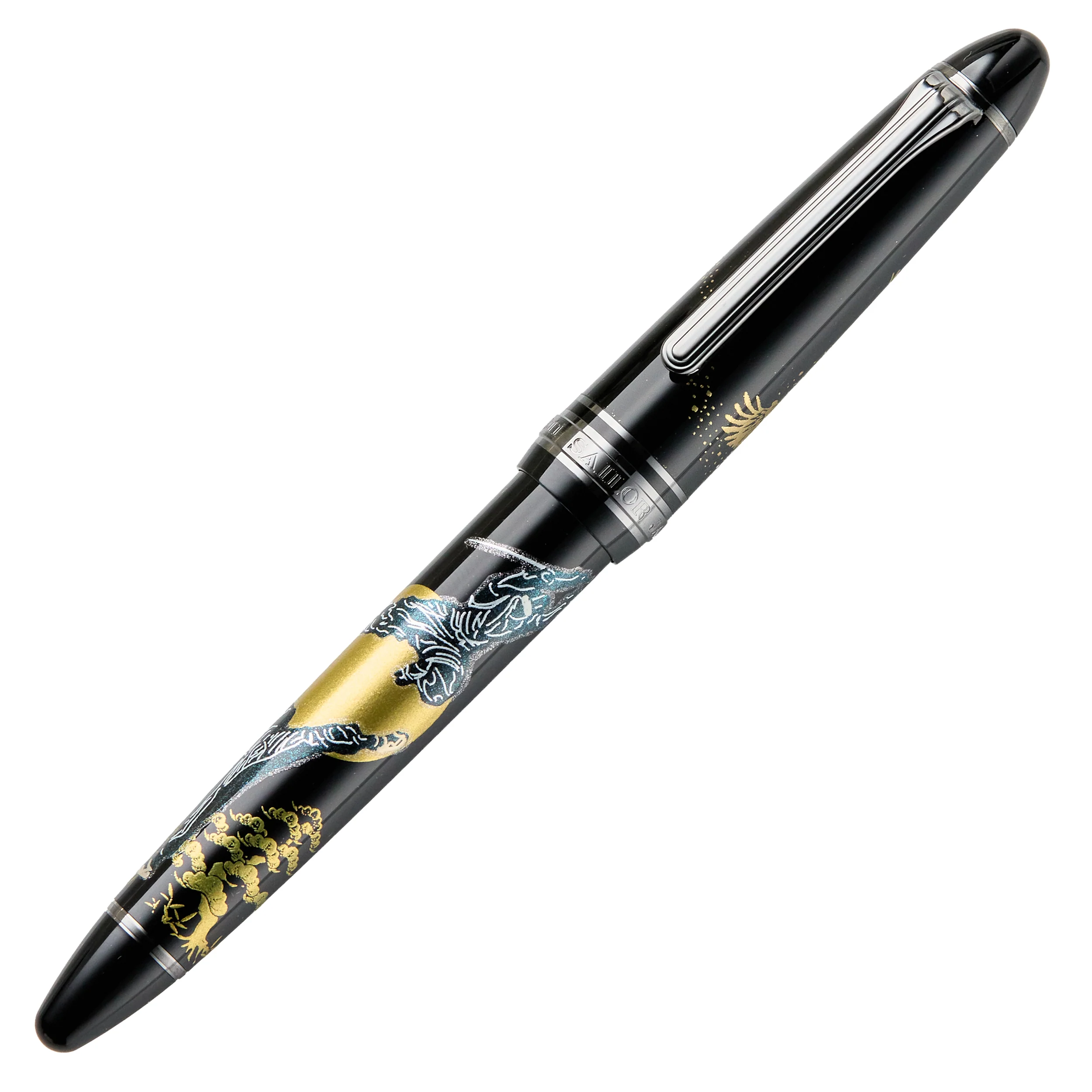 Sailor 1911S Ninja Maki-e Fountain Pen - Katana (Limited Edition) - Image 2