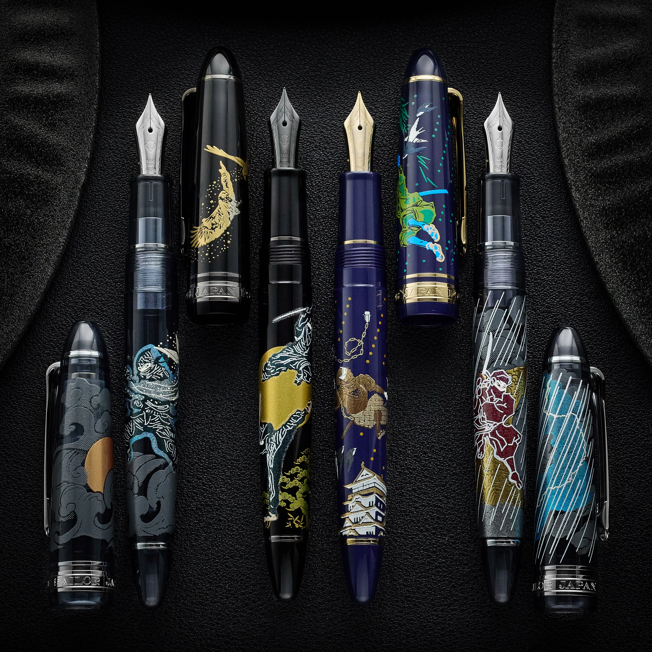 Sailor 1911S Ninja Maki-e Fountain Pen - Katana (Limited Edition) - Image 5