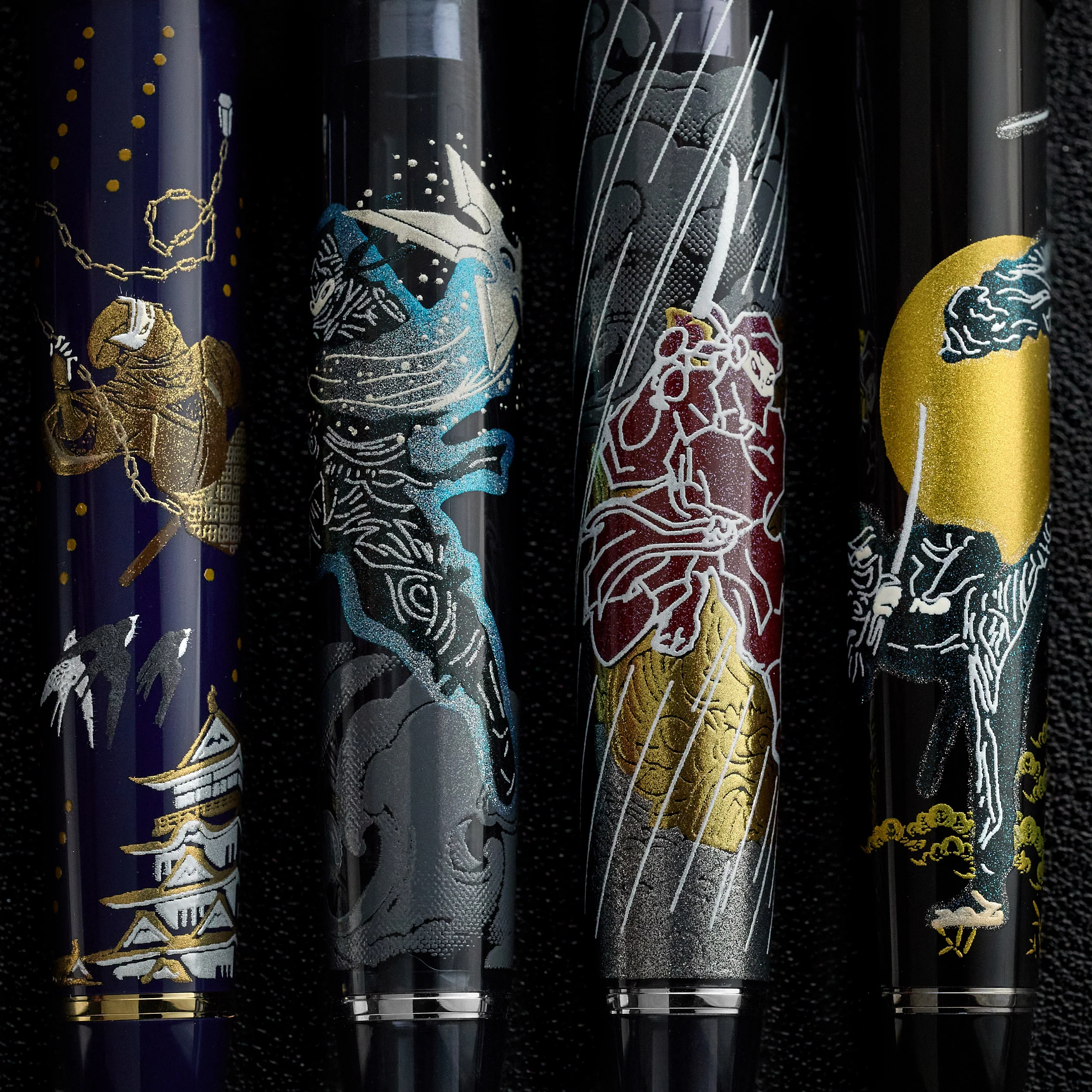 Sailor 1911S Ninja Maki-e Fountain Pen - Katana (Limited Edition) - Image 8