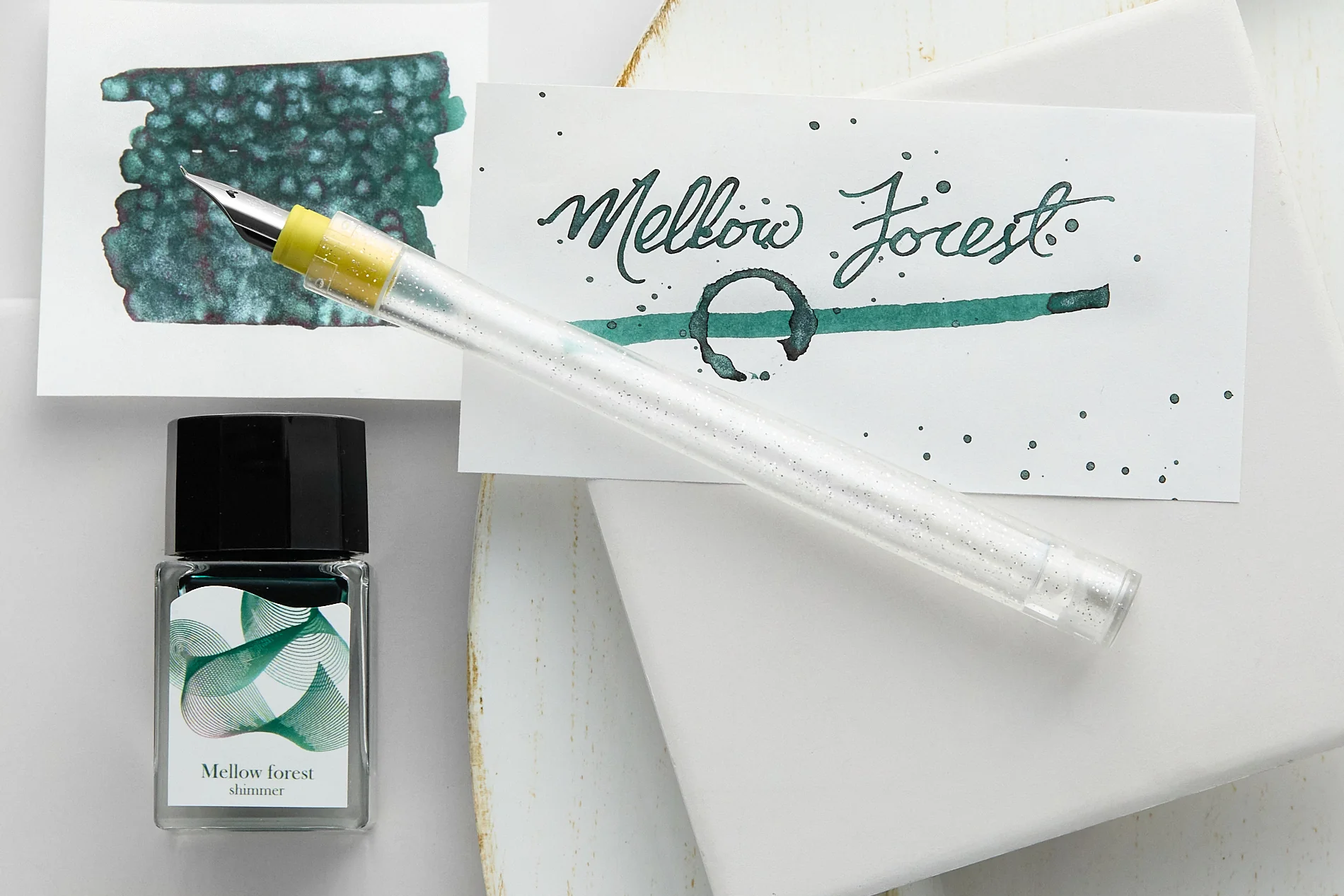 Sailor Dipton Mellow Forest - Ink Sample - Image 5