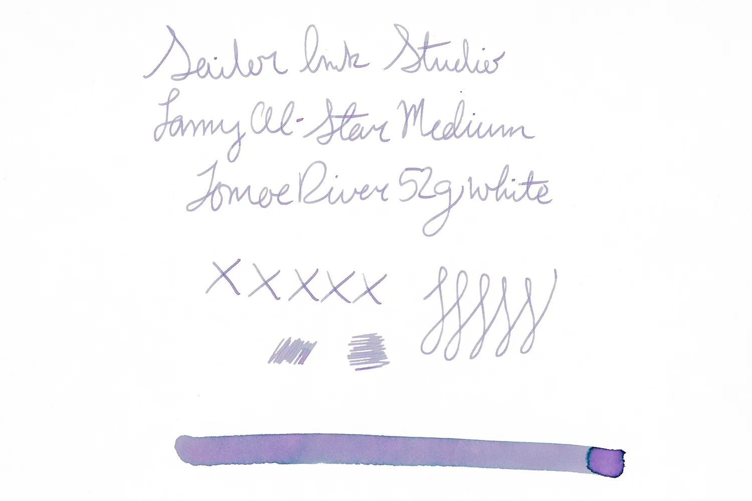Sailor Ink Studio 123 - Ink Sample - Image 7