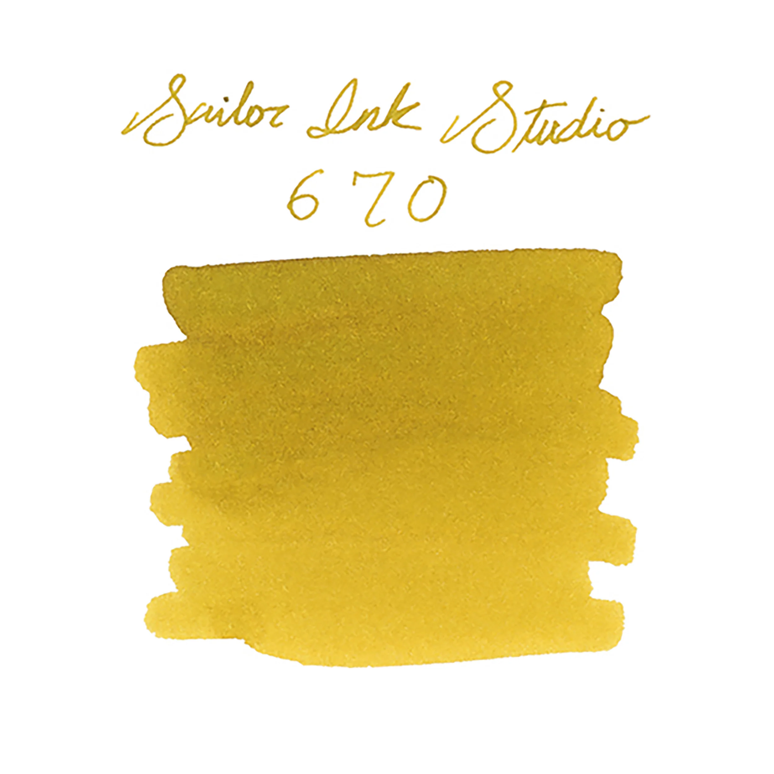 Sailor Ink Studio 670 - Ink Sample