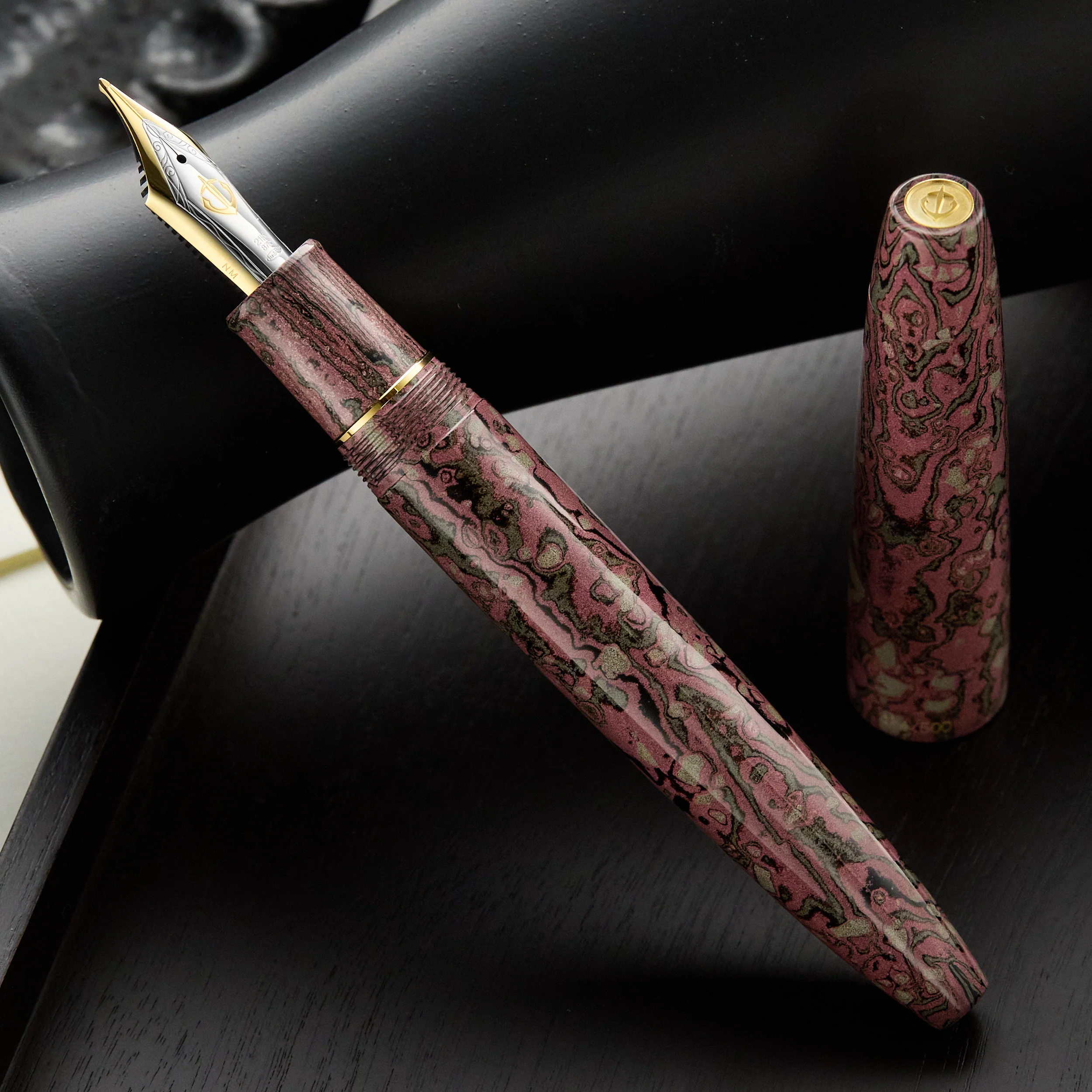 Sailor King of Pens Naginata Togi Ebonite Fountain Pen - UMESAKI (Limited Edition) - Image 2