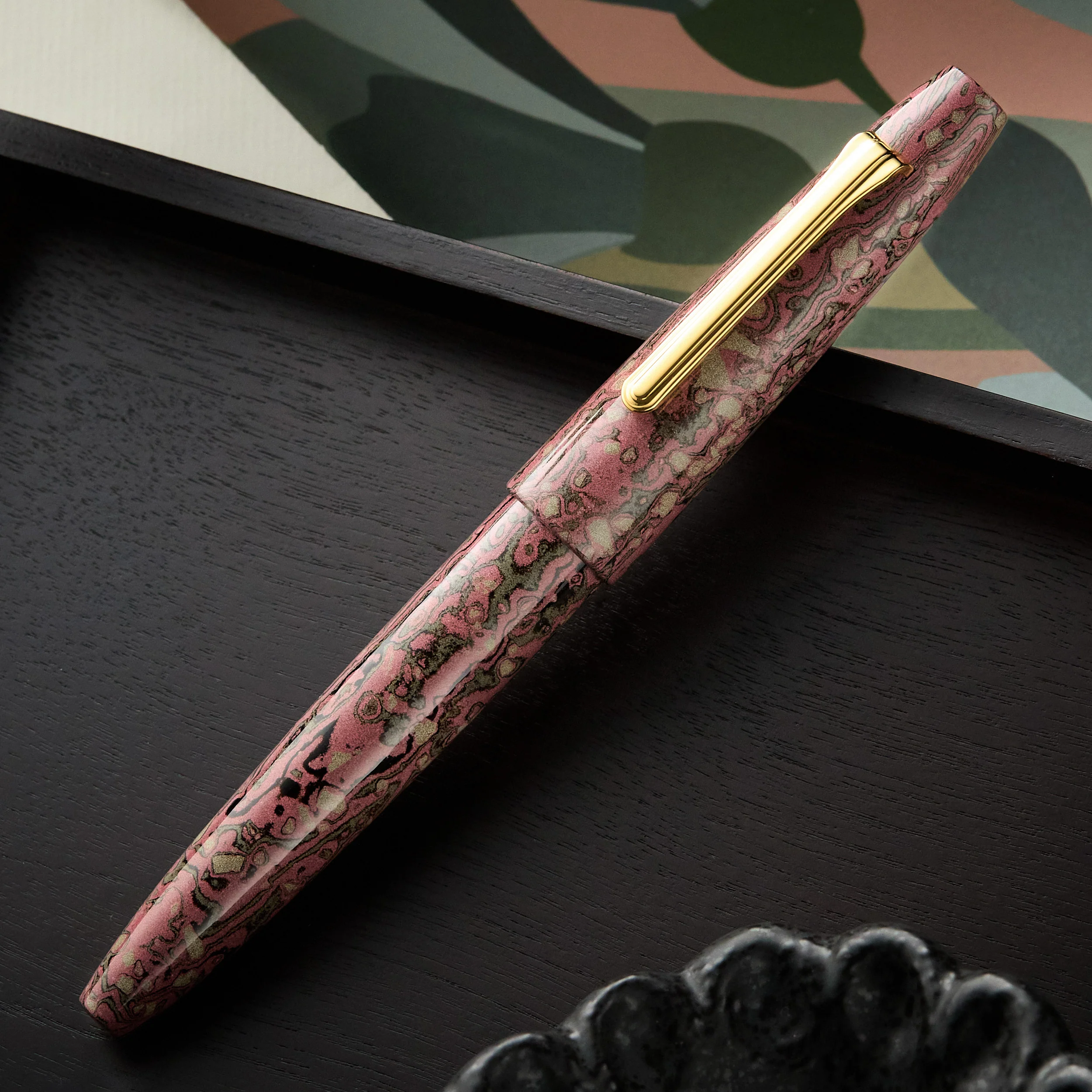 Sailor King of Pens Naginata Togi Ebonite Fountain Pen - UMESAKI (Limited Edition) - Image 3