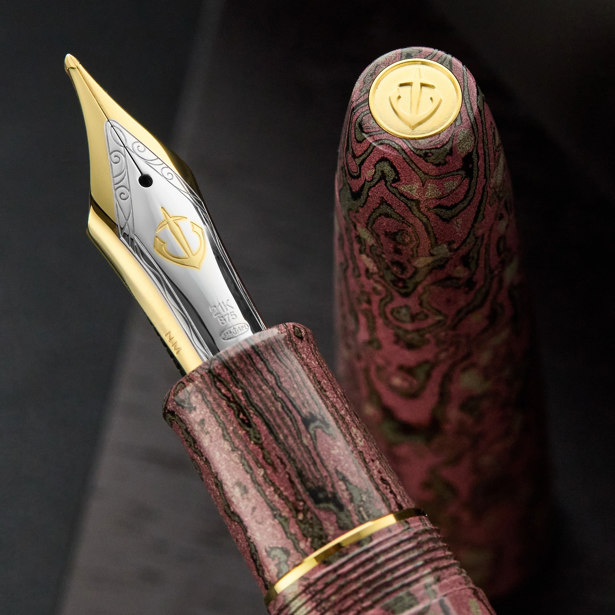 Sailor King of Pens Naginata Togi Ebonite Fountain Pen - UMESAKI (Limited Edition) - Image 8