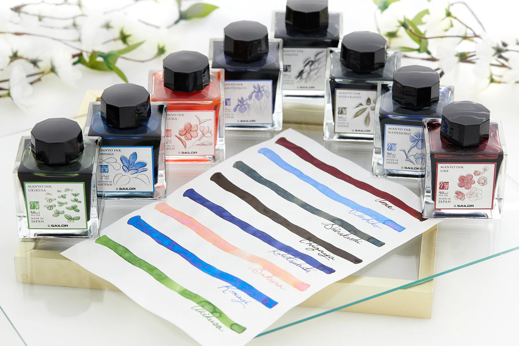 Sailor Manyo Chigaya - 50ml Bottled Ink - Image 3