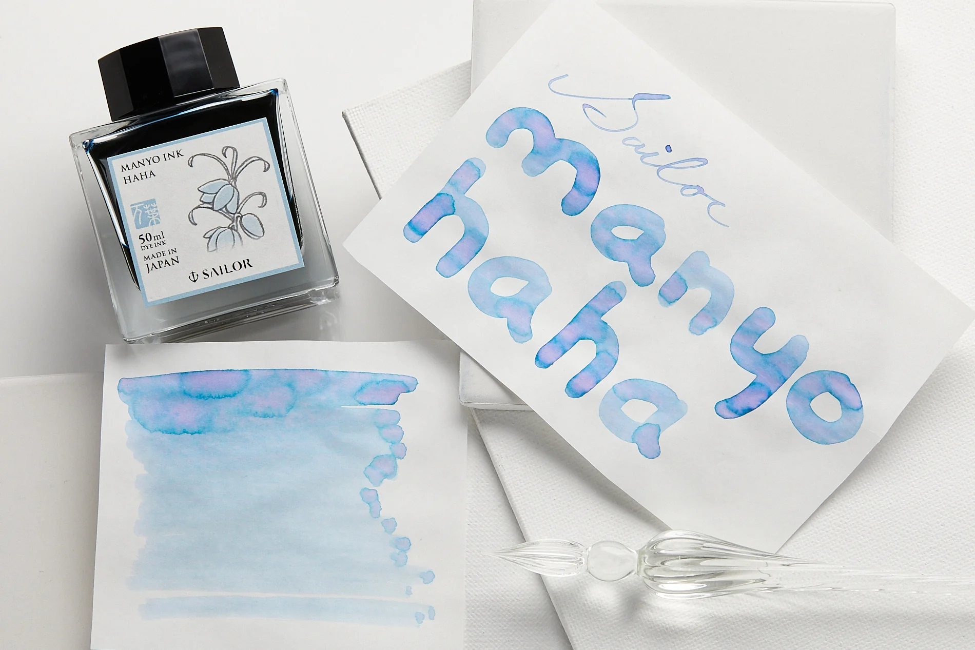 Sailor Manyo Haha - Ink Sample - Image 5