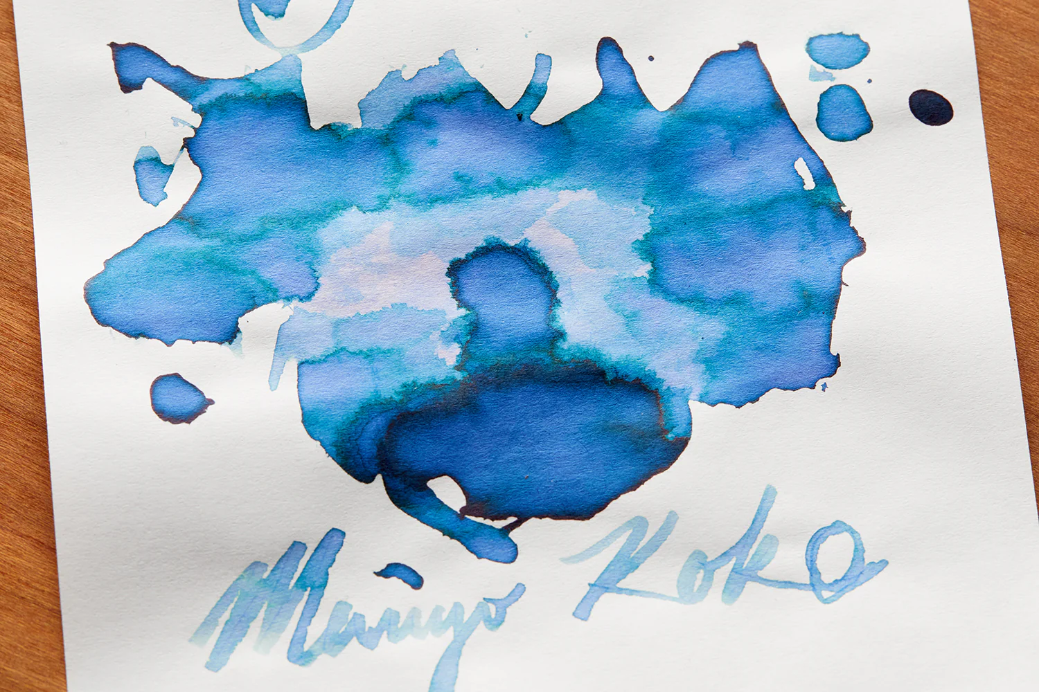 Sailor Manyo Koke - Ink Sample - Image 3