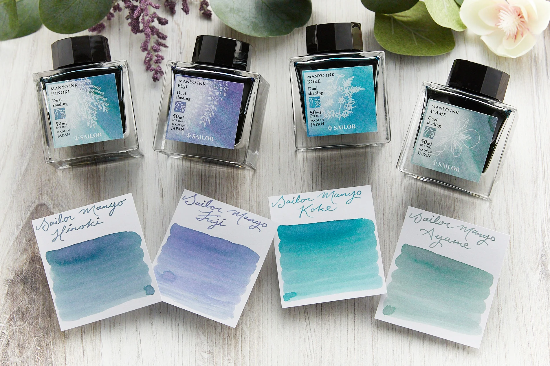 Sailor Manyo Hinoki - Ink Sample - Image 10
