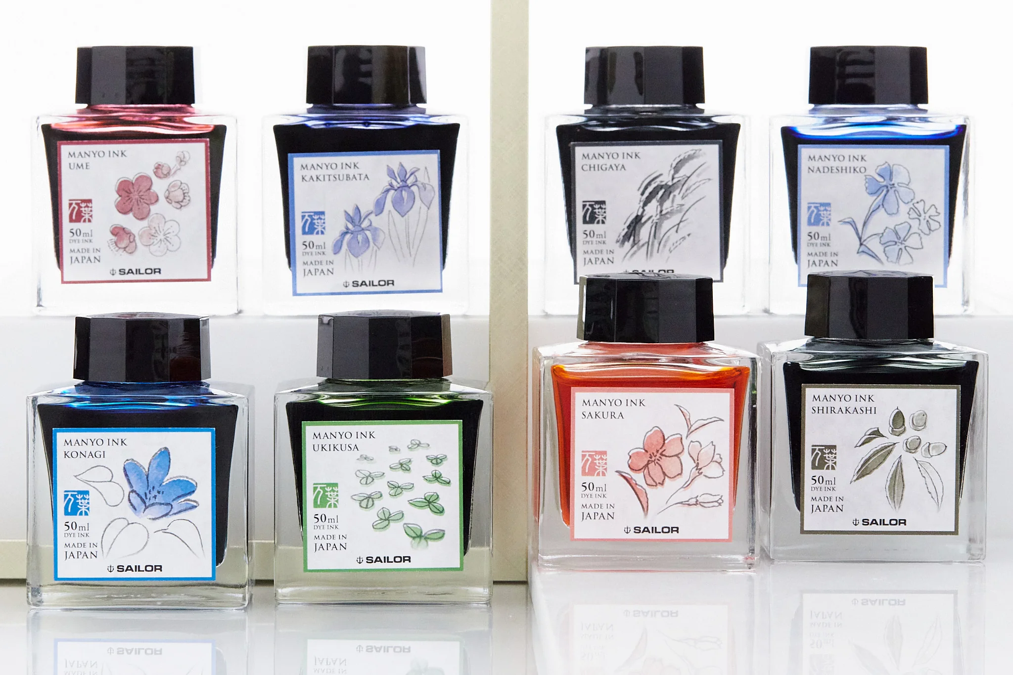 Sailor Manyo Konagi - 50ml Bottled Ink - Image 4