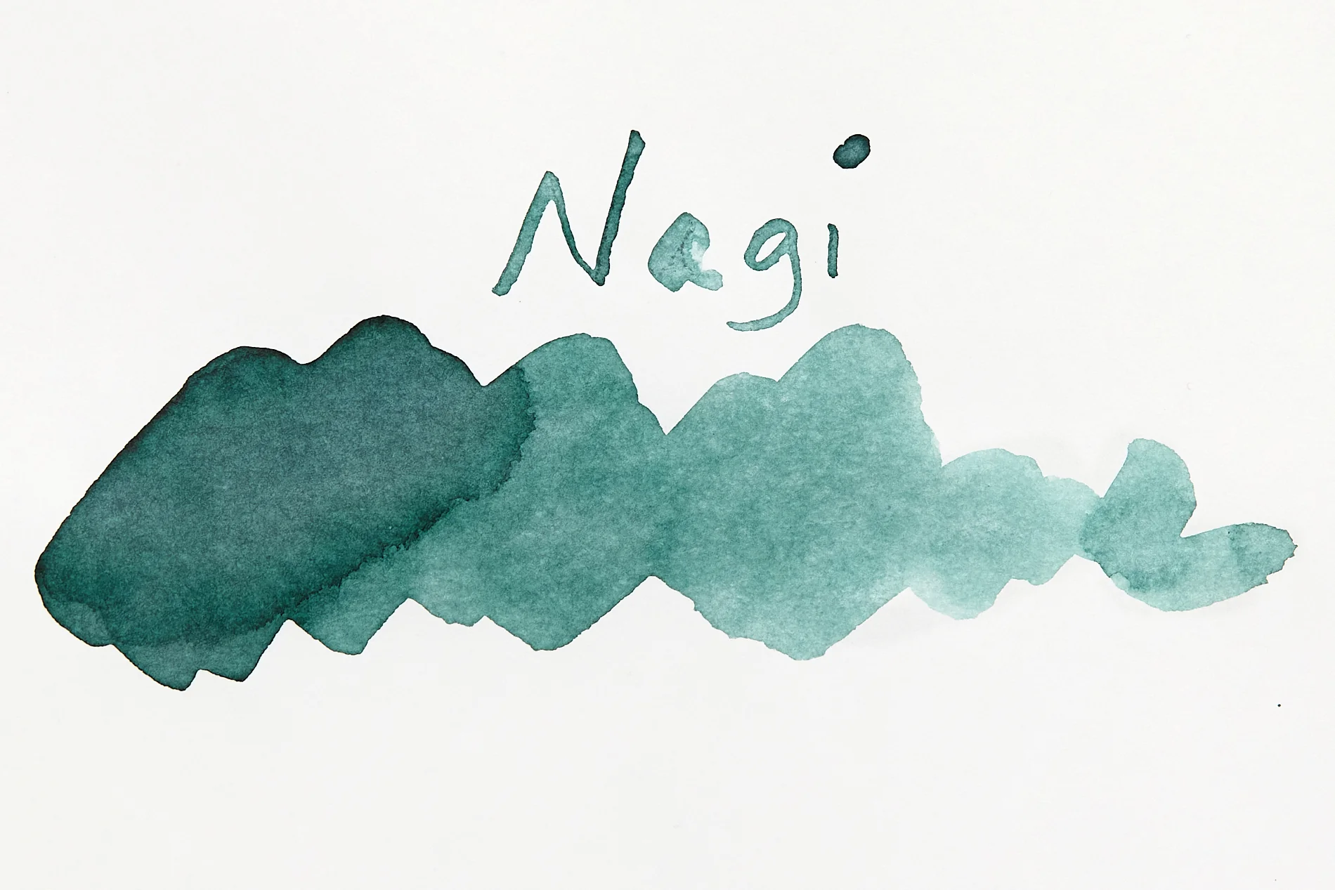 Sailor Manyo Nagi - Ink Sample - Image 2