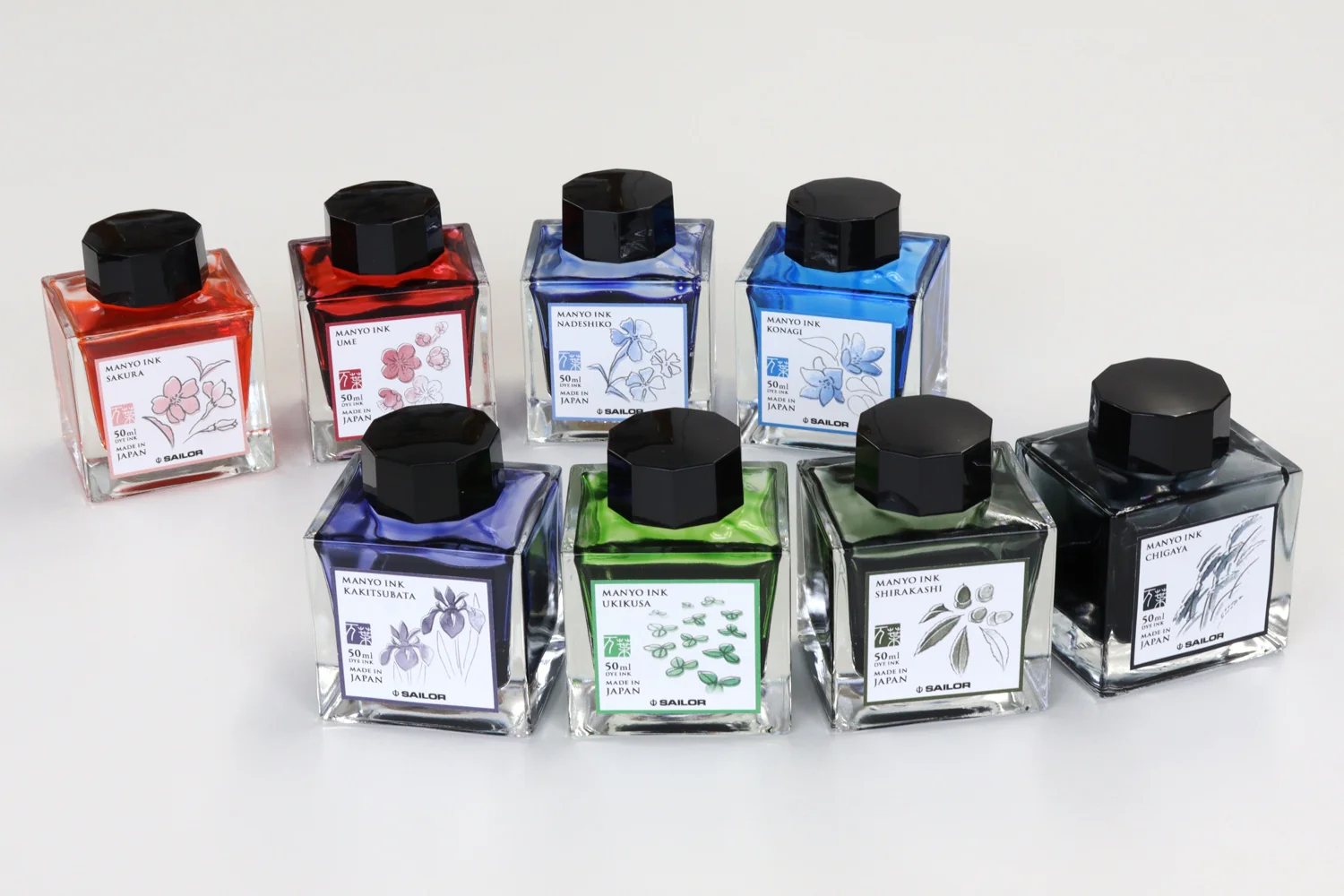 Sailor Manyo Sakura - 50ml Bottled Ink - Image 5